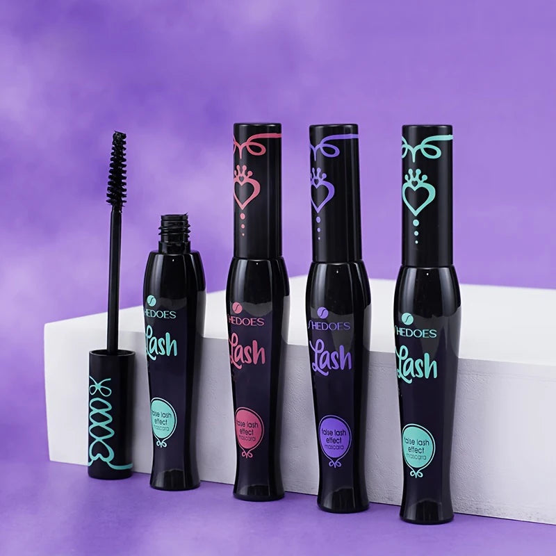 3pcs Curly and durable waterproof eye black, not easy to smudge, suitable for Halloween makeup, containing plant squalane