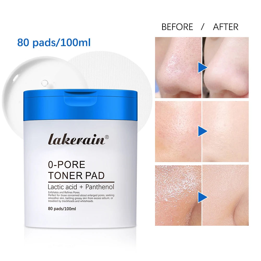 Zero Pore Pad Facial Toner For Exfoliating And Smoothing Pores 70pcs Korean Skin Care Pad For All Skin Care