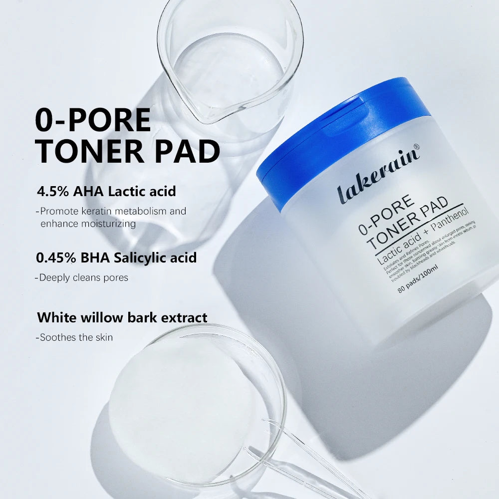 Zero Pore Pad Facial Toner For Exfoliating And Smoothing Pores 70pcs Korean Skin Care Pad For All Skin Care
