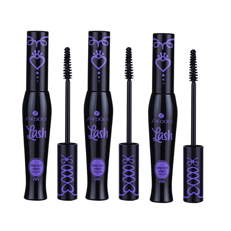 3pcs Curly and durable waterproof eye black, not easy to smudge, suitable for Halloween makeup, containing plant squalane